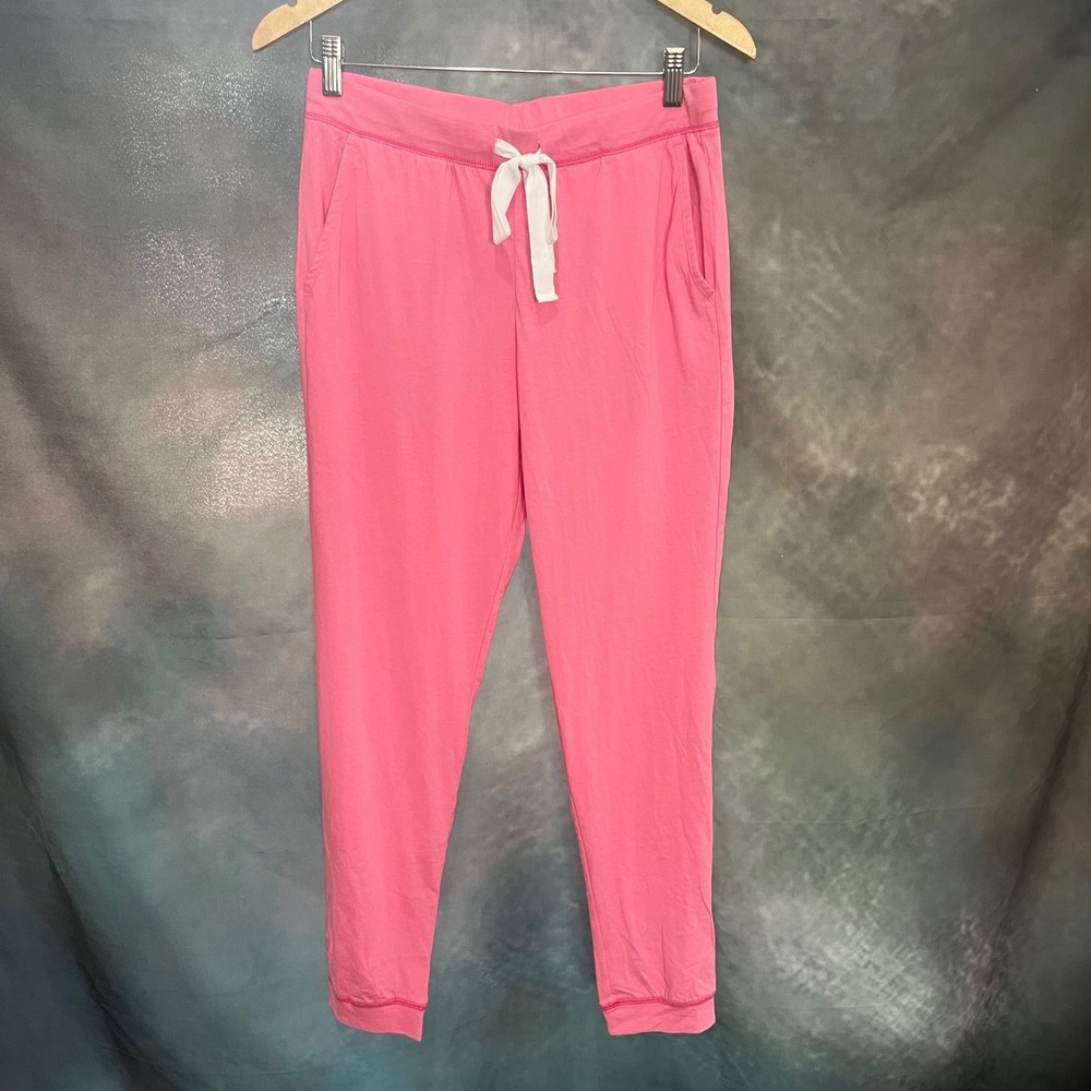 J Crew Womens‎ Pink Cotton Knit Pajama Jogger Pants Small NEW